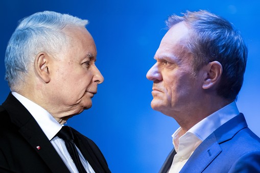 Jarosław Kaczyński i Donald Tusk