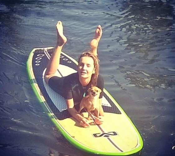 Agnieszka Szulim na wakacjach