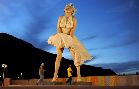 Pomnik Marylin Monroe w Palm Springs