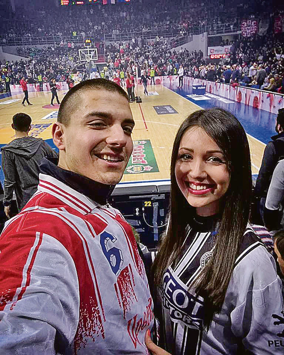 Mina Perunović i Andrija Krasić poslali lepu sliku iz niškog „Čaira“