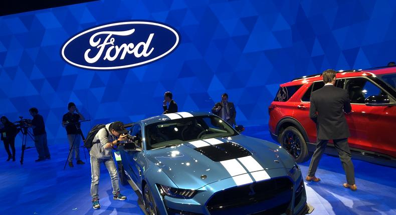 Ford unveiled a new 700-horsepower Shelby GT500 Mustang.