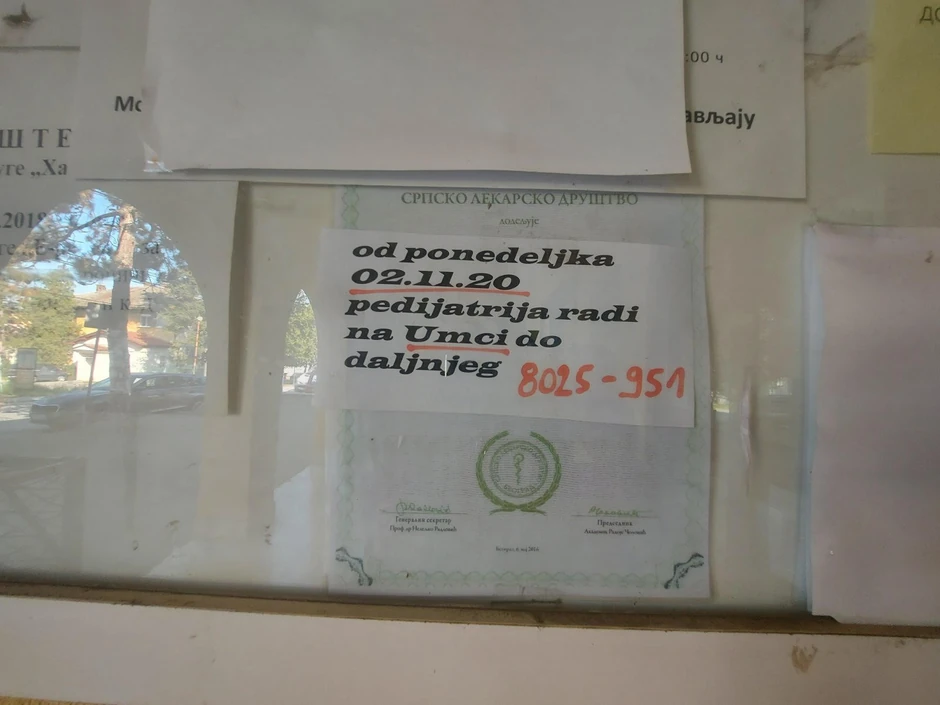 Kilometrima do lekara s bolesnom decom