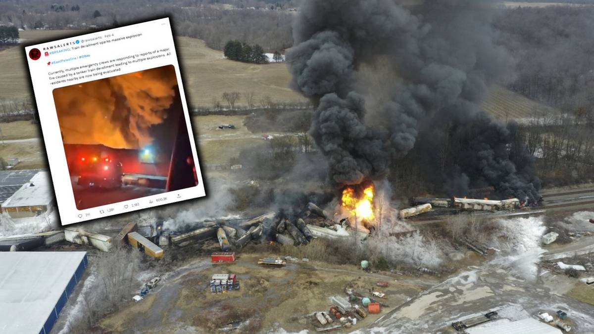 Katastrofa kolejowa w USA, Ohio
