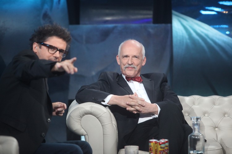 Janusz Korwin-Mikke w programie 'Kuba Wojewódzki'