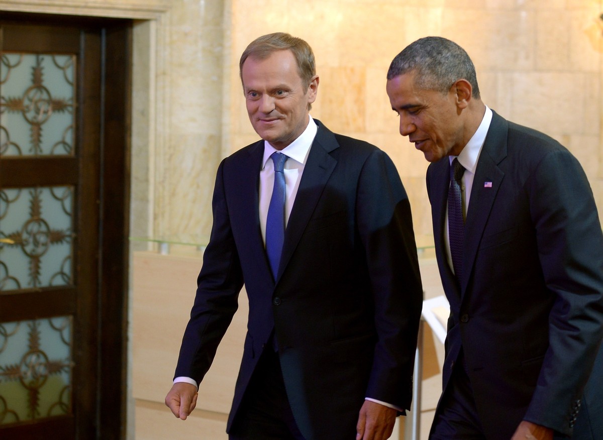 Donald Tusk i Barack Obama