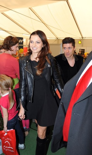 Anna Stachurska i Robert Lewandowski