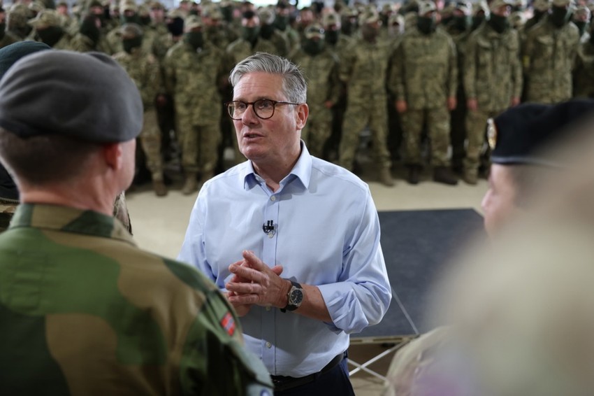 Starmer u poseti vojnoj bazi na zapadu Engleske 22. aprila