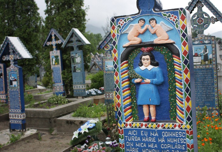 Wesoły cmentarz w Rumunii