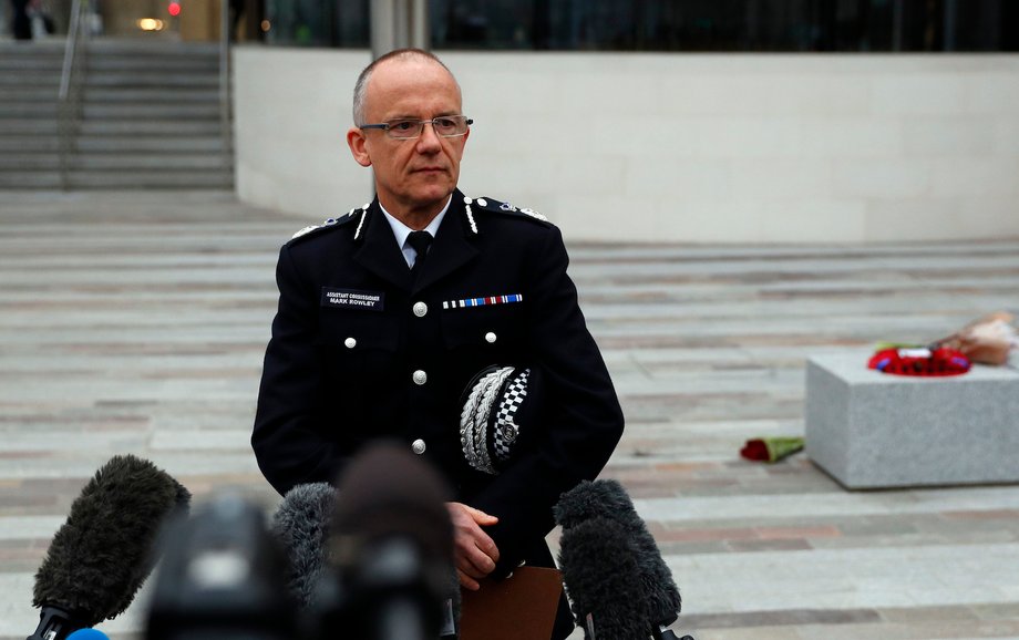 Assistant Commissioner Mark Rowley addressed the media after the Westminster Bridge attack.