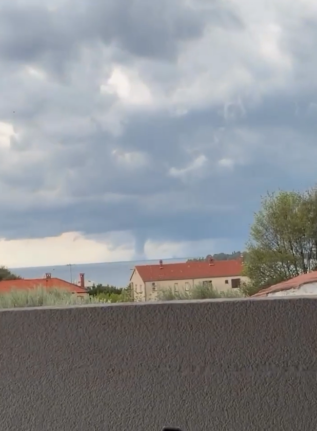 Obrovský vír vyvolala náhla zmena počasia.
