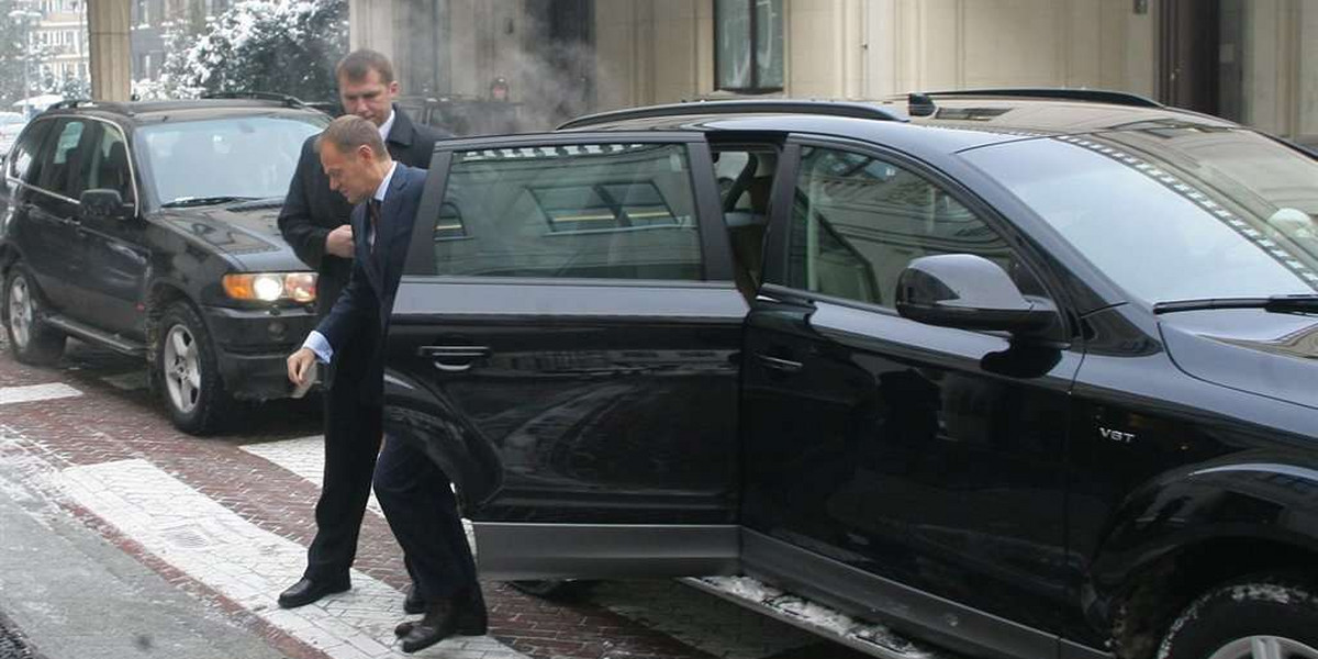 Tusk ma nowe auto! Wypasione?