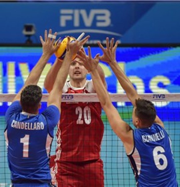 Detalj sa meča između Poljske i Italije