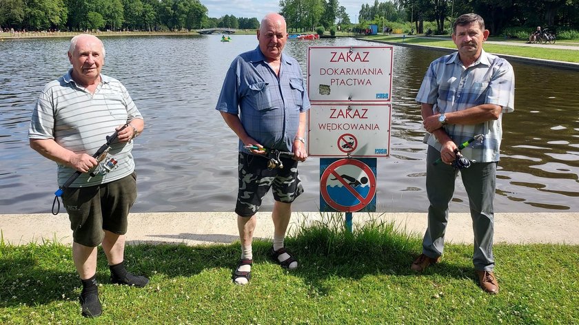 Konflikt na Lewitynie w Pabianicach. "Nie mamy gdzie łowić" - mówią wędkarze