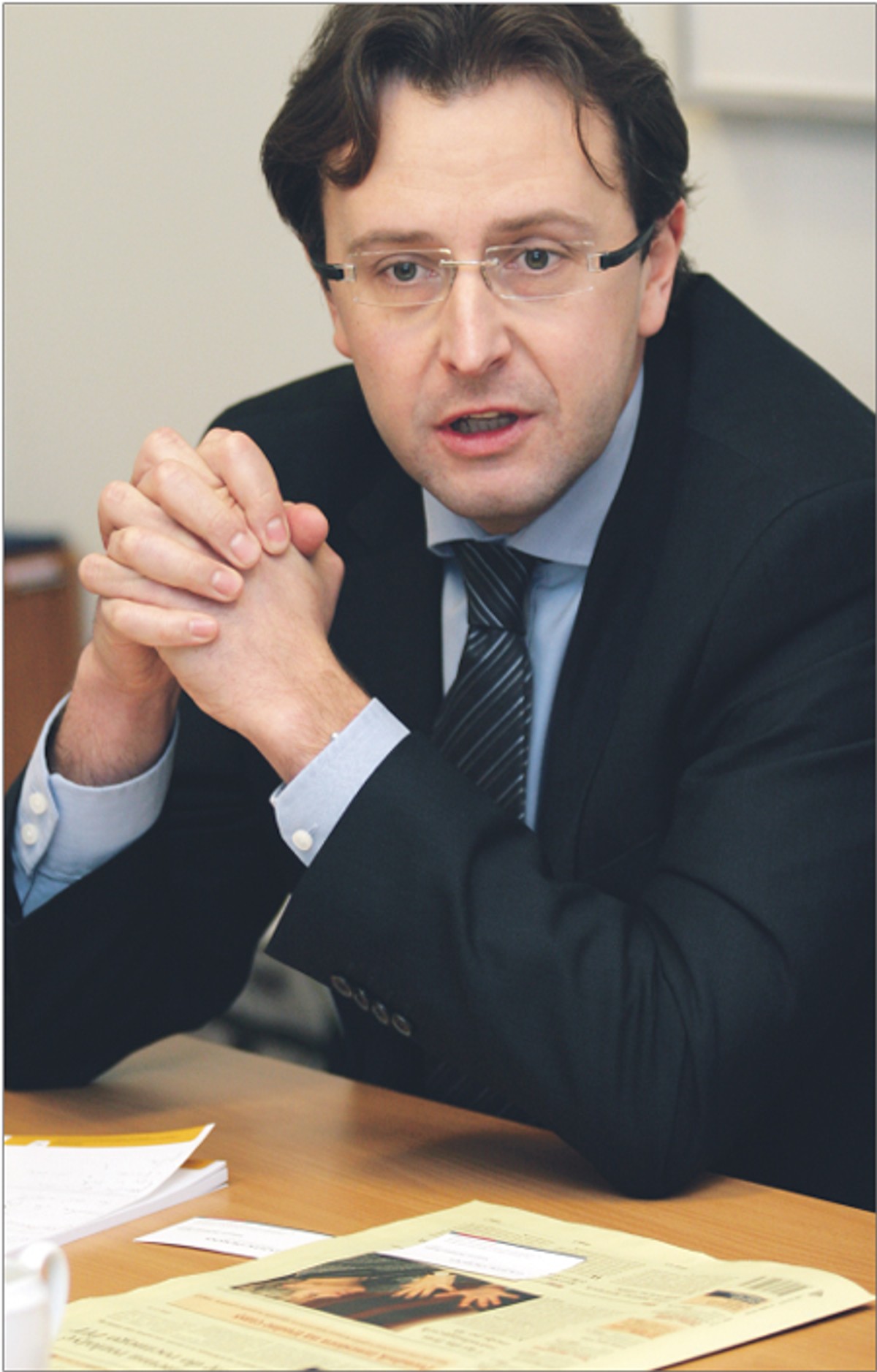 Zdaniem Bartłomieja Jankowskiego większość absolwentów prawa marzy o zostaniu radcą prawnym Fot. Marek Matusiak