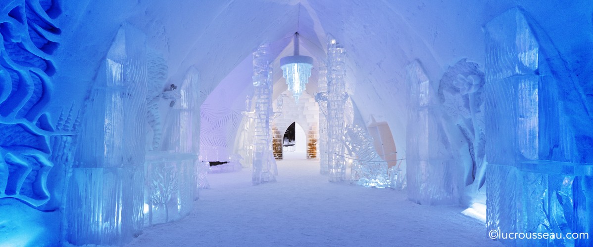 Hotel de Glace - niezwykły hotel z lodu