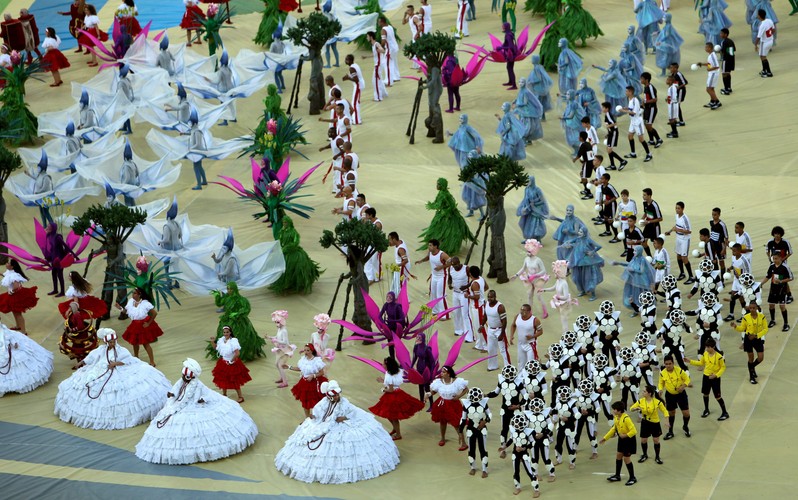 Ceremonia otwarcia mundialu w Brazylii