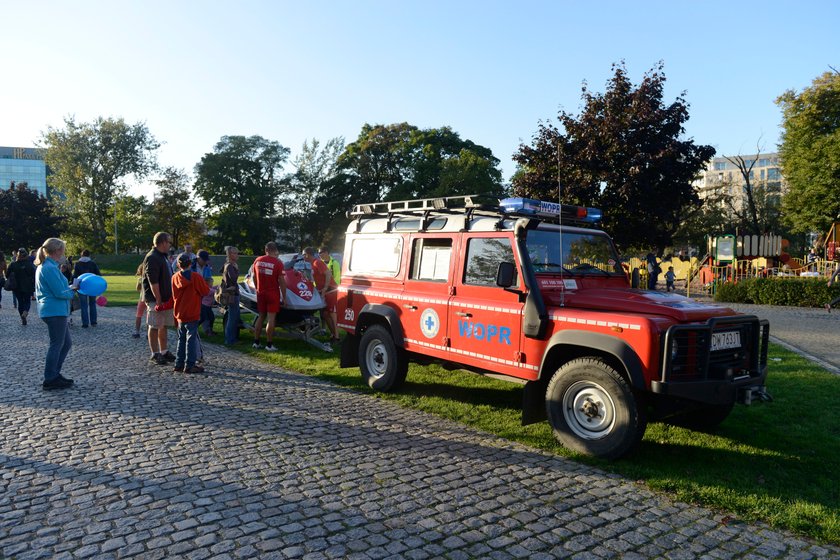 Ratownicy z wrocławskiego WOPRu