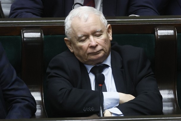 Prezes PiS Jarosław Kaczyński