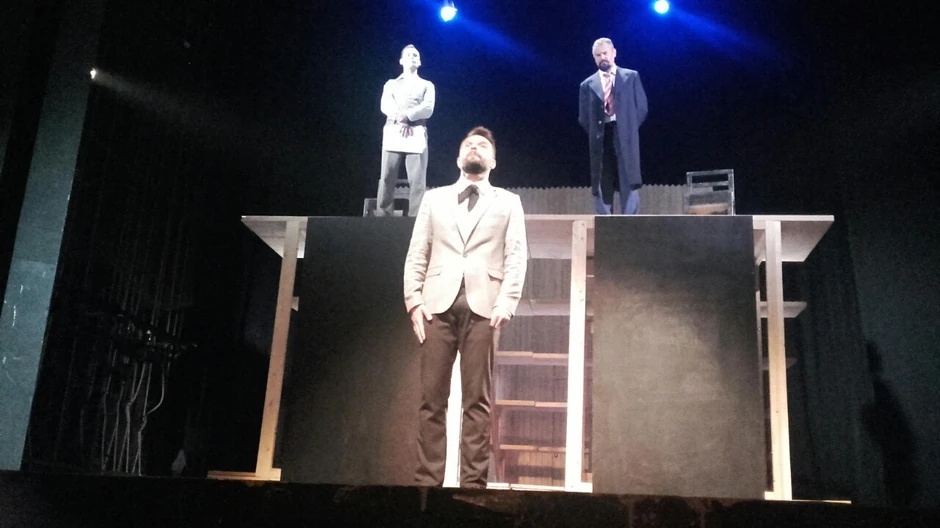 Sterijin put u Srbe: Detalj sa probe predstave