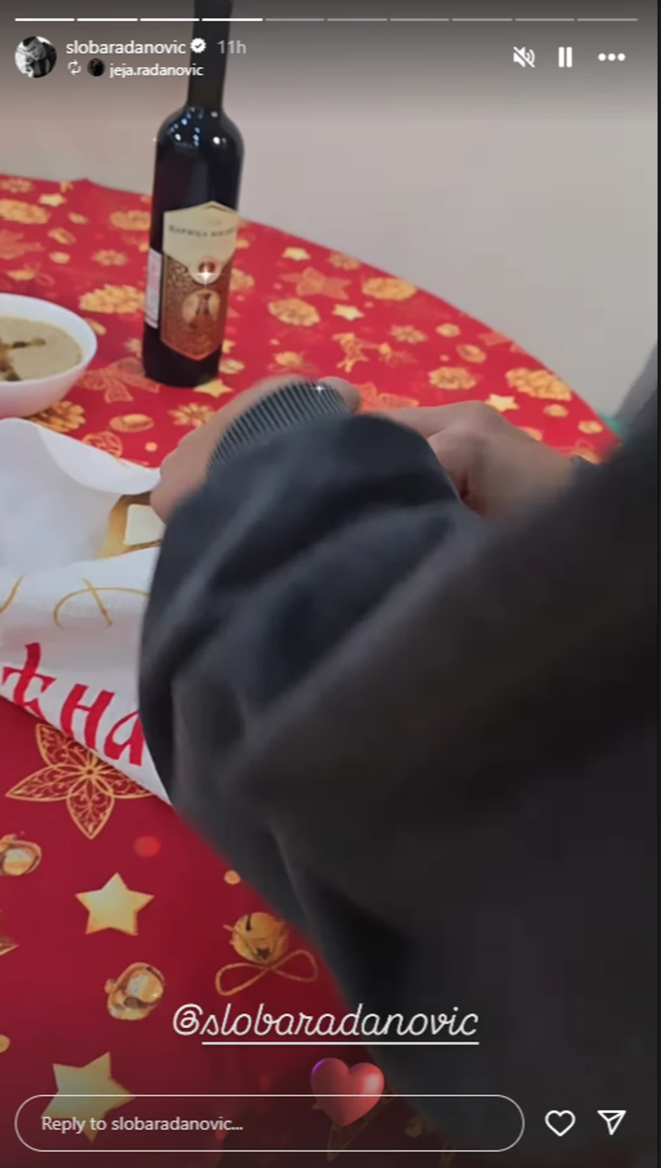 Sloba Radanović slavi Svetog Nikolu