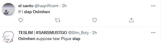 Osimhen y Piqué chocaron con el Barcelona aplastando al Napoli