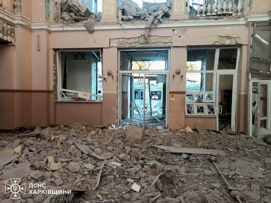 BBC | Foto: State Emergency Service of Ukraine in Kharkiv region/Handout via REUTERS