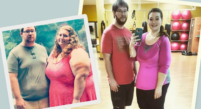 Lexy and Danny Reed lost 760 Pounds in a year.