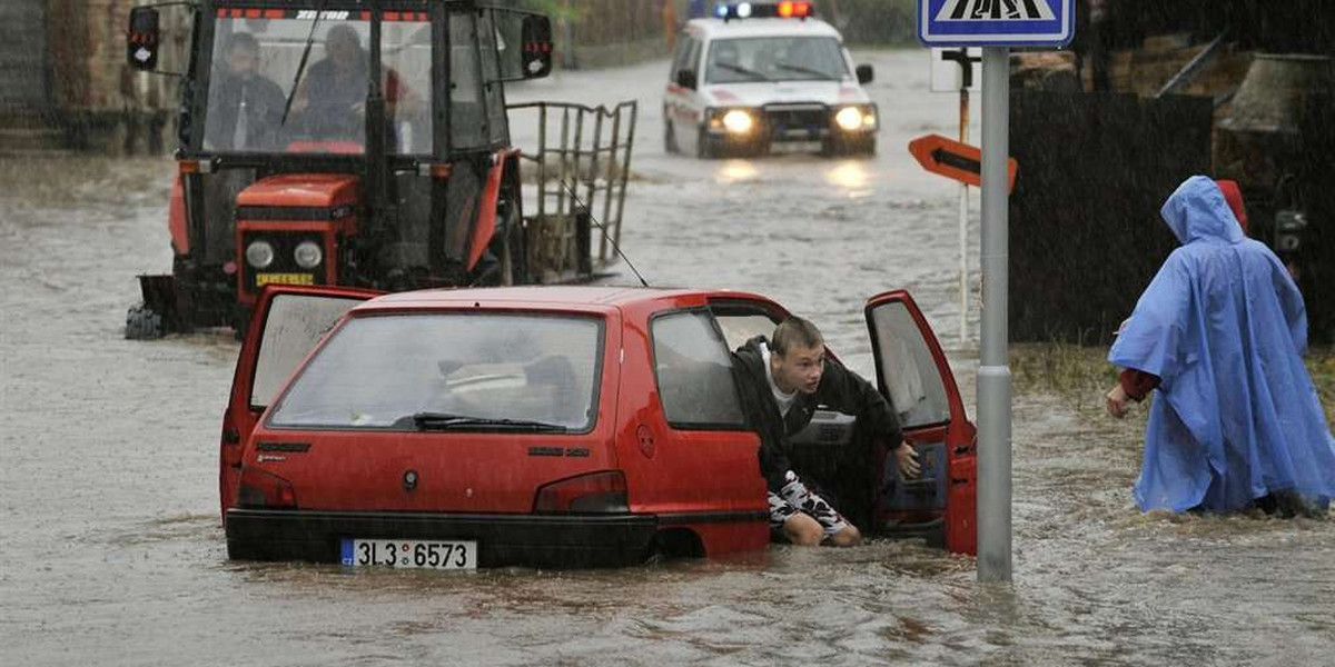 Powódź w Czechach i Niemczech