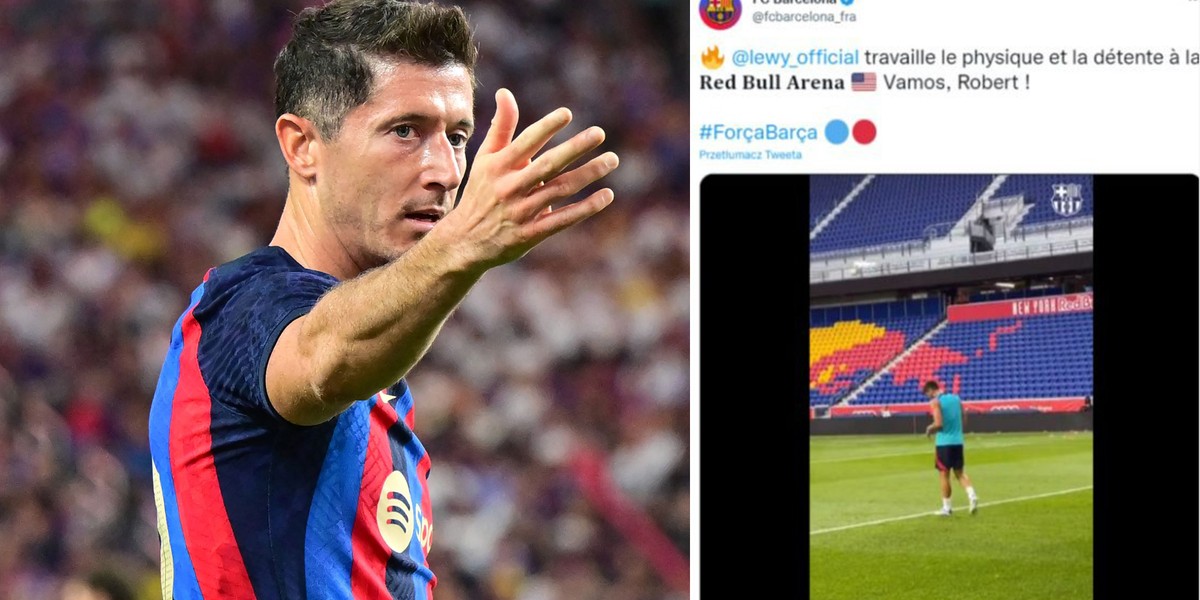 Robert Lewandowski został pomylony z innym piłkarzem przez pracowników Barcy! 