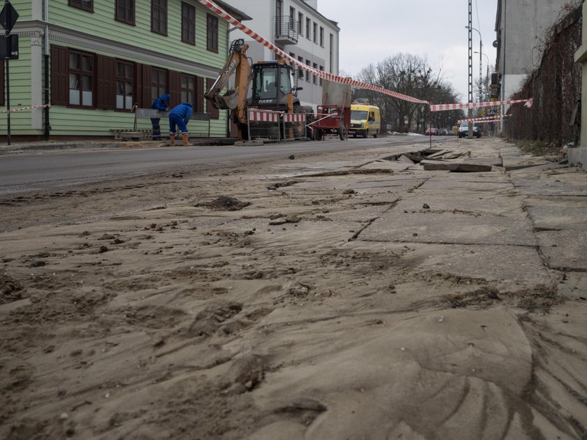 awaria wodociągowa, Łódź