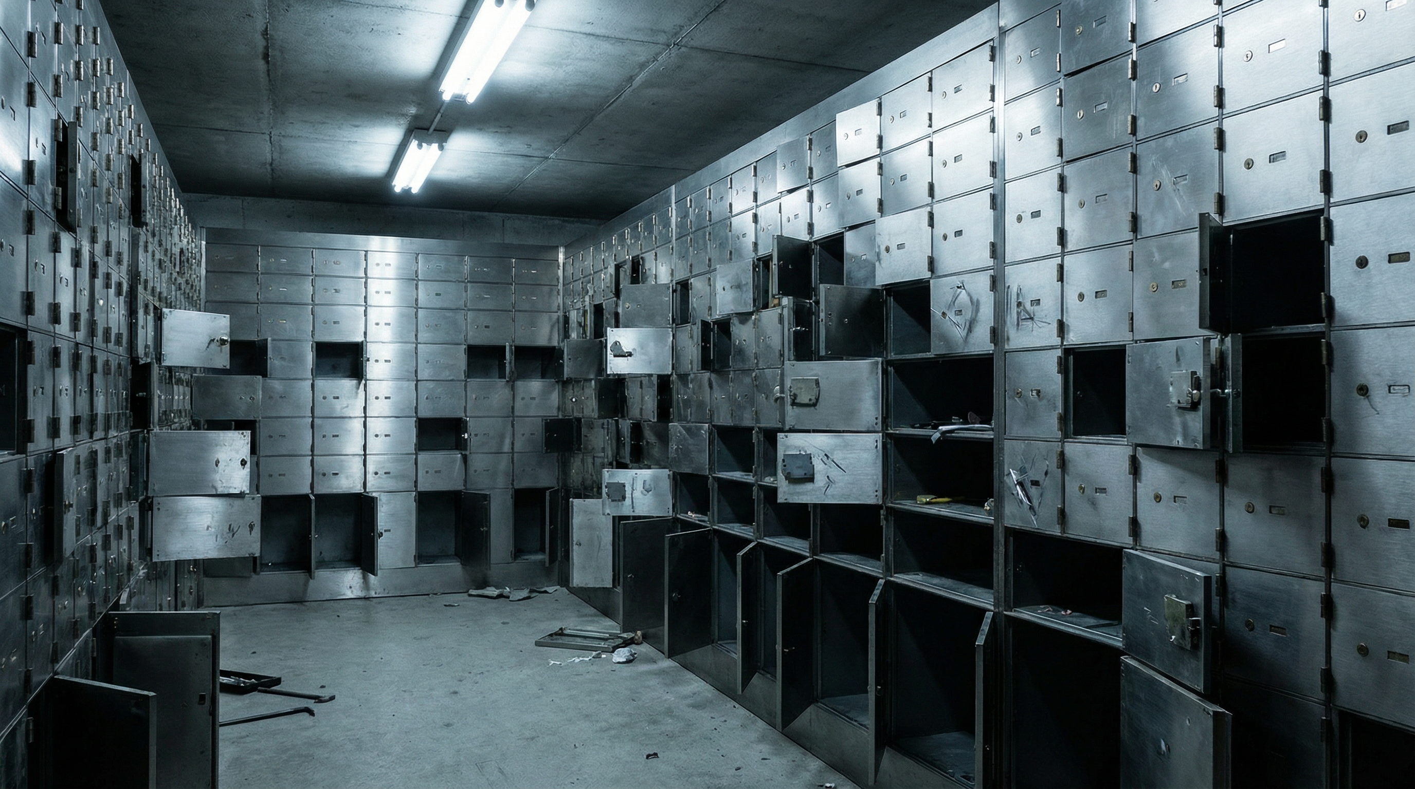 Spektakulärer Einbruch: Fast alle 3.250 Schließfächer in Gelsenkirchen geplündert