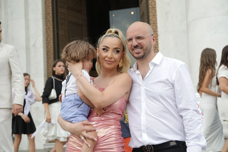 Maja Berović- krštenje sina