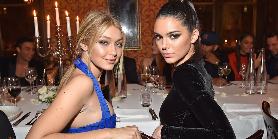 Gigi Hadid and Kendall Jenner.