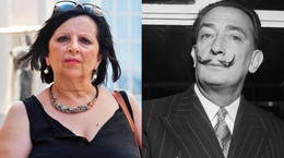 Pilar Abel i Salvdor Dali