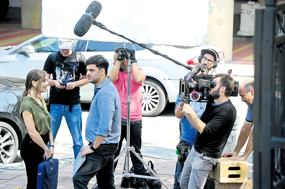 Sa snimanja serije "Jutro će promeniti sve"