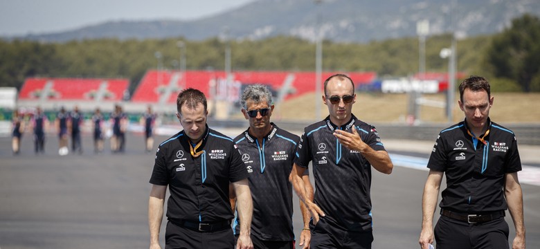 Kubica dziewiętnasty na pierwszym treningu przed GP Francji