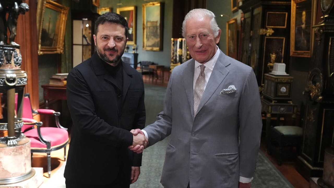 Wołodymyr Zełenski szuka wsparcia w Wielkiej Brytanii. Celem wizyty 