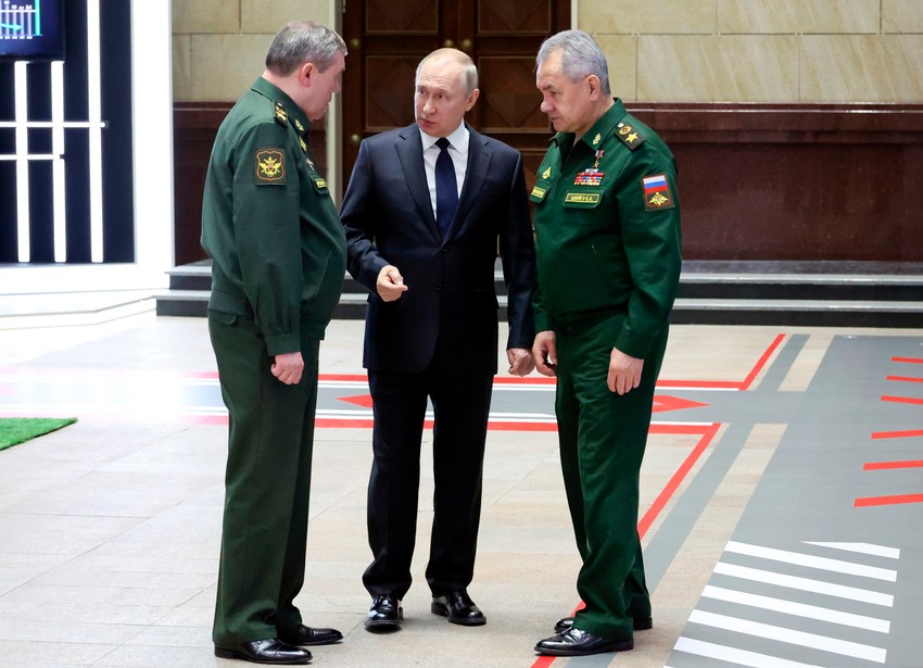 Valerij Gerasimov, Vladimir Putin i Sergej Šojgu