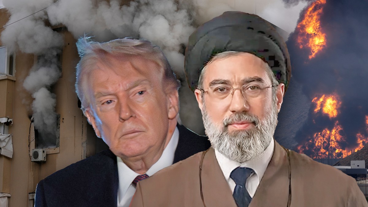 Kombo Donald Tramp Mojtaba Khamenei