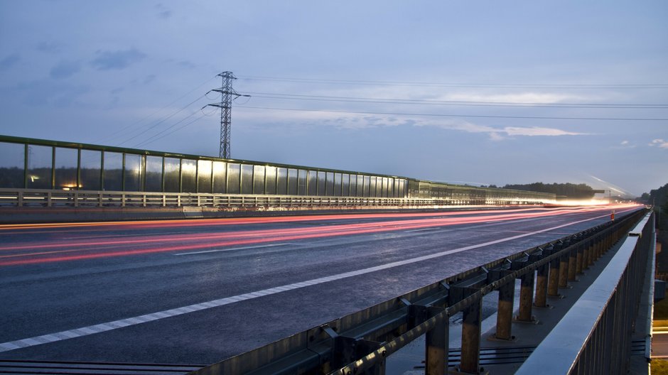 Autostrada A4 w Rudzie Śląskiej 