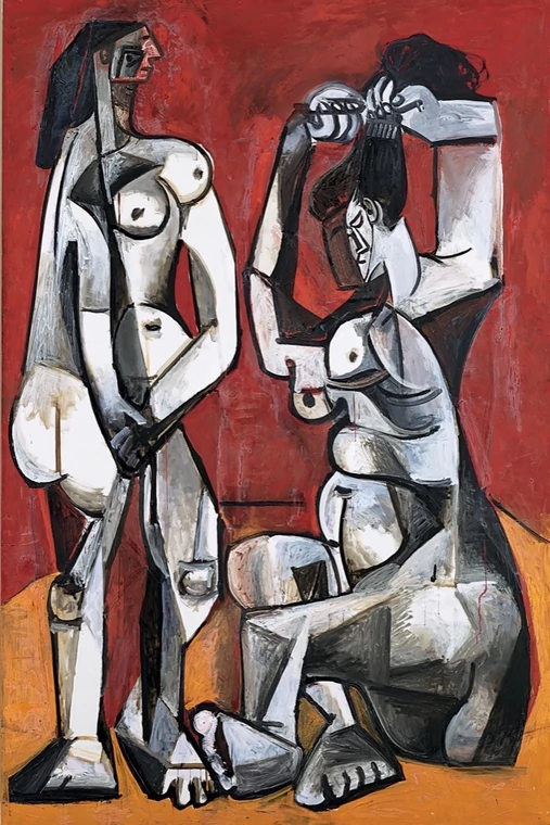 Picasso "Women on their toilettes"