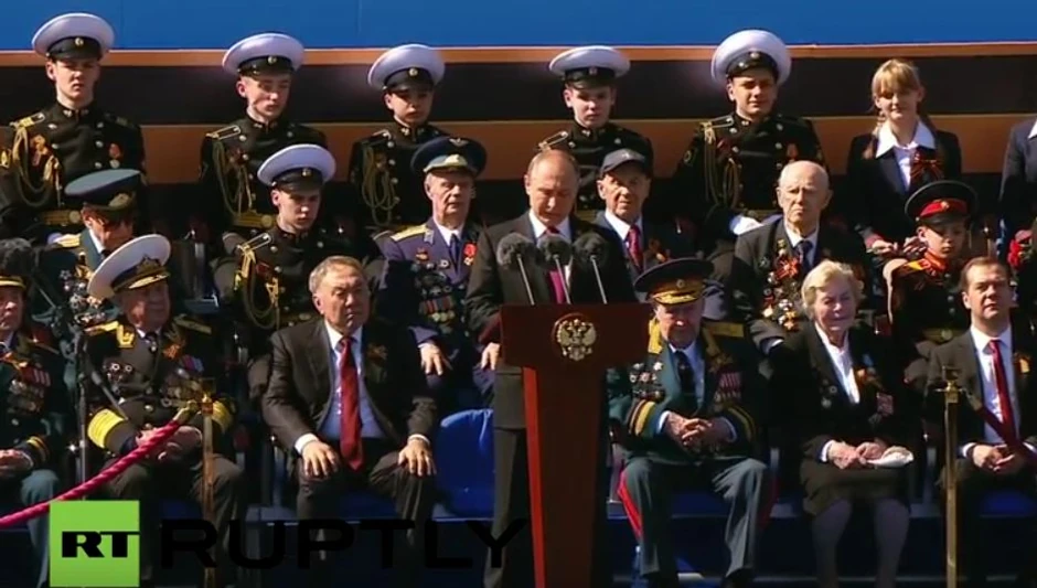 Putin drži govor na paradi