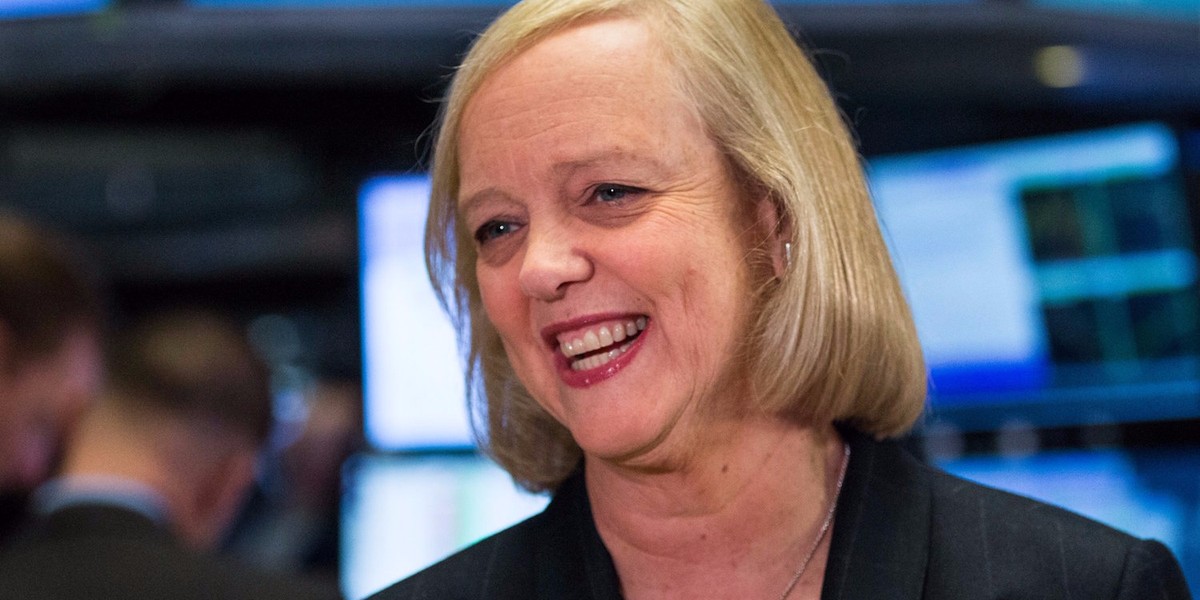 Meg Whitman is stepping down from the CEO job at Hewlett Packard Enterprise