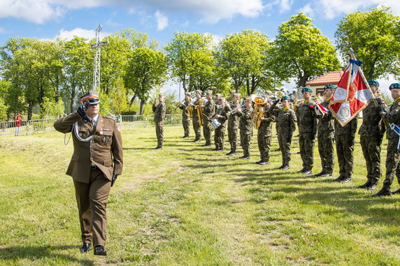 Uroczystość złożenia przysięgi wojskowej. Fot. Radosław Dominowski