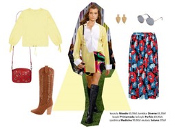 Połączenia nie do pomyślenia, czyli print od stóp do głów. Wiosenne STYLIZACJE