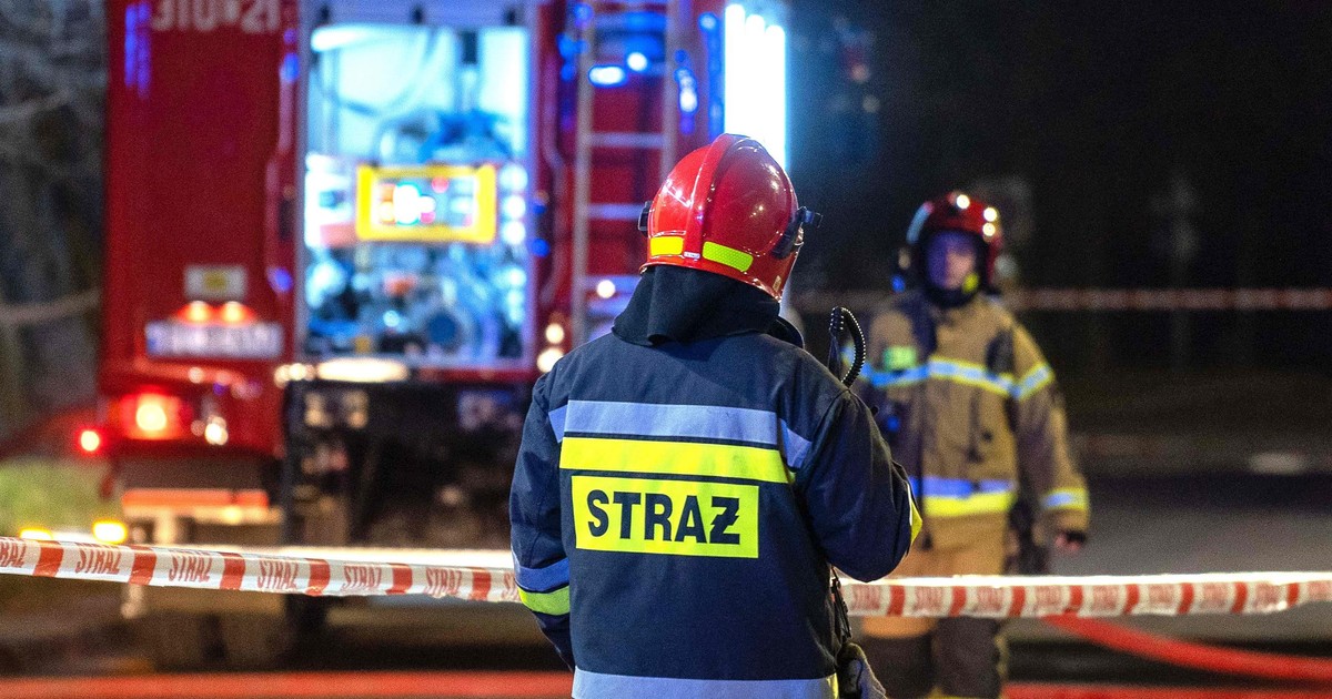 73-latek podpalił dom z córką i wnukiem