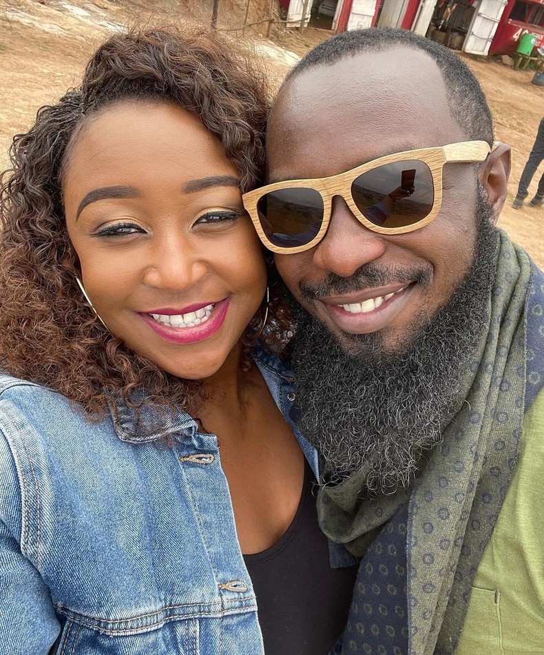 Betty Kyallo with Nick Ndeda. Betty Kyallo’s heartfelt message to Bae Nick Ndeda as he turns a year Older (Photos)