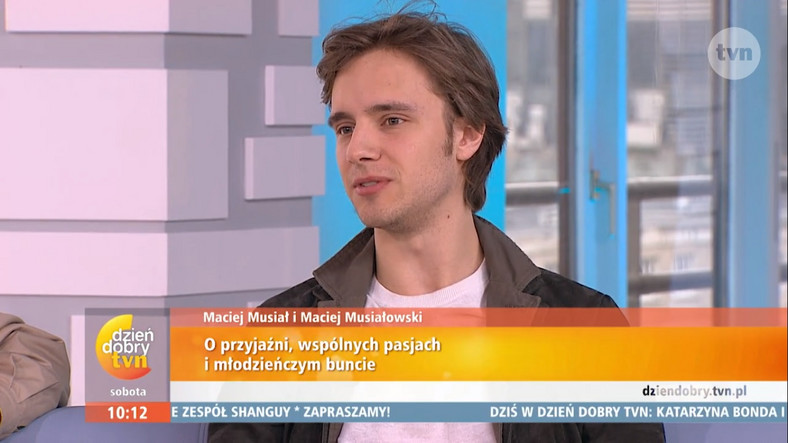 Maciej Musiał w "DD TVN"
