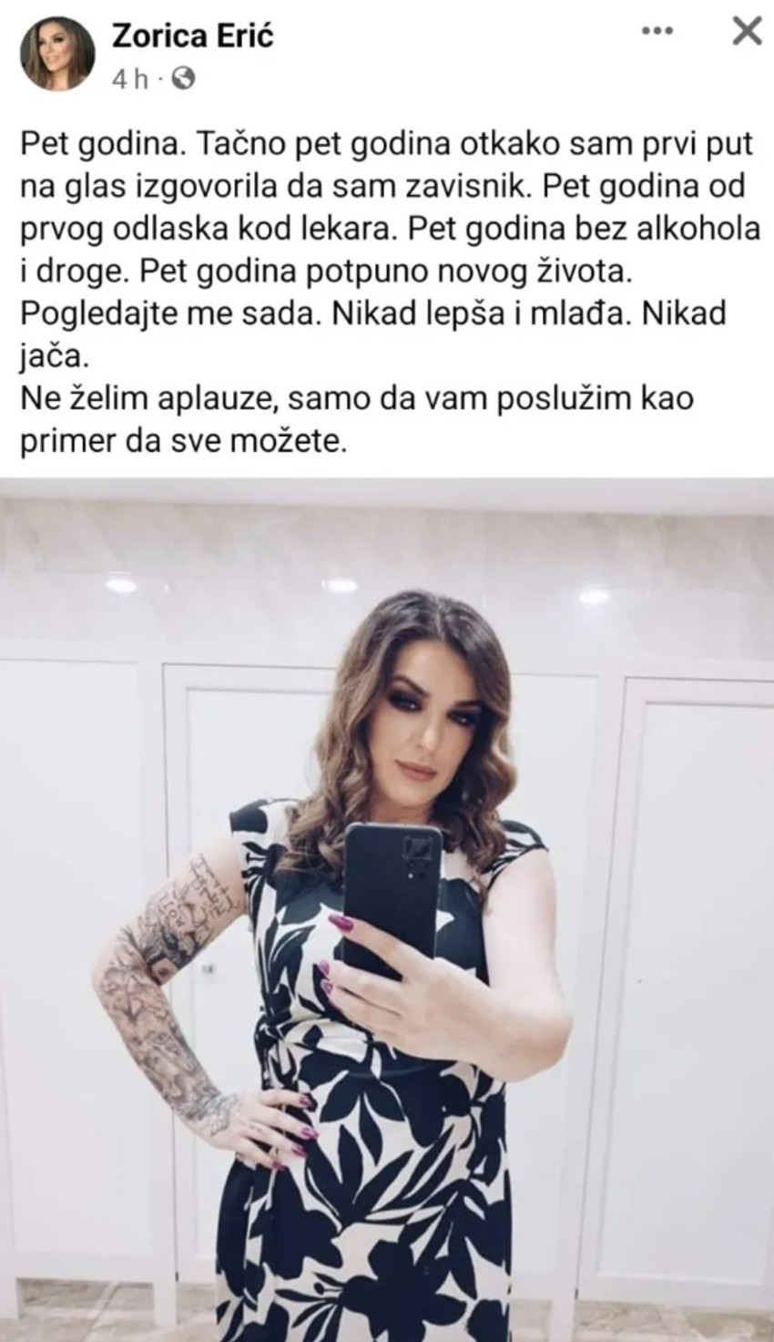 Zorica Erić o zavisnosti