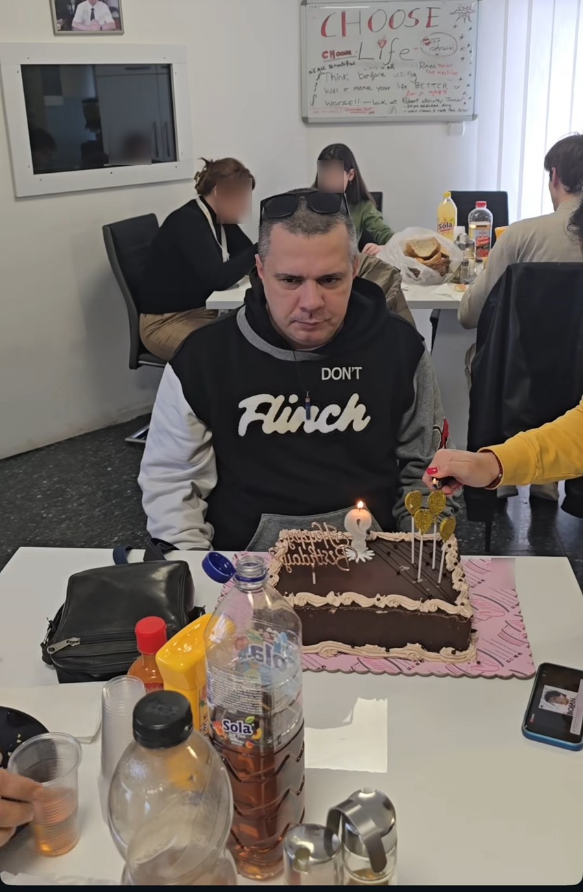 Bojan Tomović proslavio rođendan u bolnici